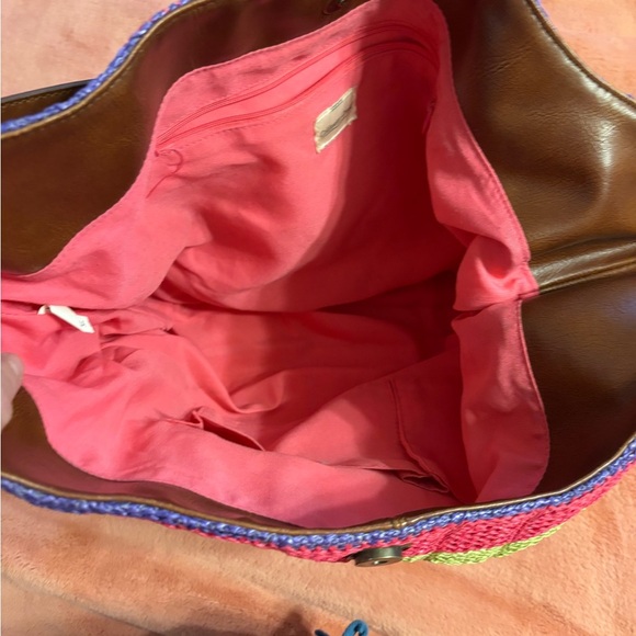 Coldwater Creek Multicolor Woven Shoulder Bag - Picture 5 of 6